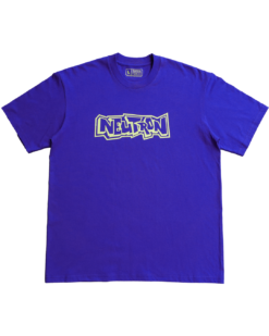 neutron raw logo tee (blue)