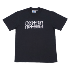 neutronnotdead skull black tee